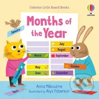 Months of the Year - Anna Milbourne, Alys Paterson (ilustrátor) - kniha z kategorie Naučné knihy