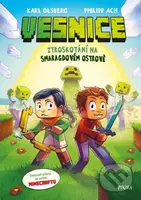 Minecraft: Vesnice 1 (Ztroskotání na Smaragdovém ostrově) - kniha z kategorie Beletrie pro děti