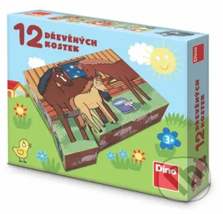 Domácí zvířátka (12 kostek)