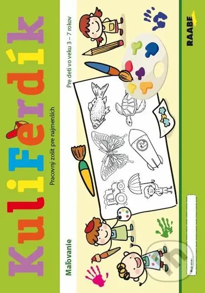 Kuliferdík - Maľovanie - Petra Hertl - kniha z kategorie Omalovánky