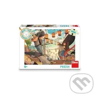 Najdi 10 předmětů - přístav - puzzle z kategorie 60 - 300 dílků