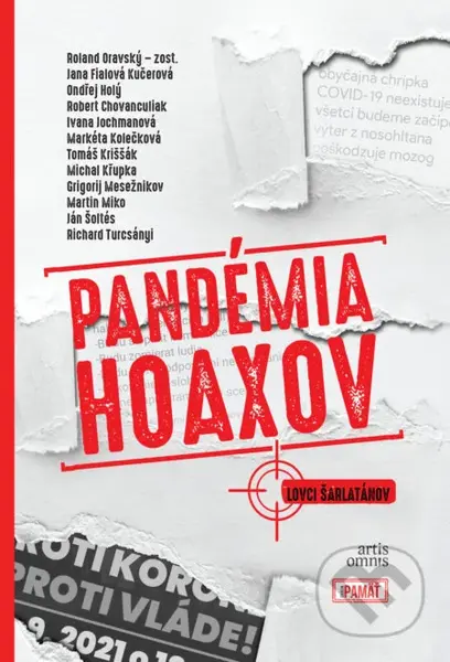 Pandémia hoaxov - Roland Oravský - kniha z kategorie Sociologie