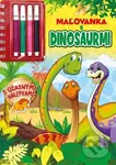 Maľovanka s dinosaurmi - kniha z kategorie Omalovánky
