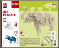 3D Puzzle - Elephant - puzzle z kategorie 3D puzzle