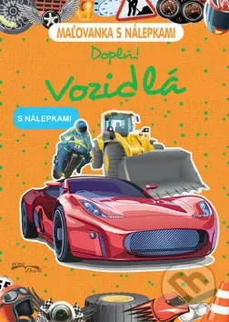 Maľovanka s nálepkami (Vozidlá) - kniha z kategorie Kreslení