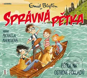 Správná pětka na ostrově pokladů (audiokniha) (CD (mp3)) - audiokniha z kategorie Pro děti