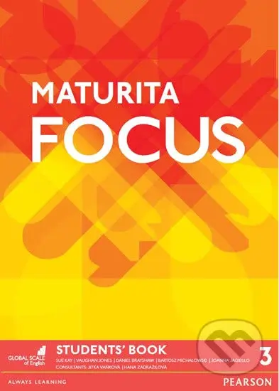 Maturita Focus 3 - Students' Book (Czech Edition) - Sue Kay - kniha z kategorie Jazykové učebnice a slovníky