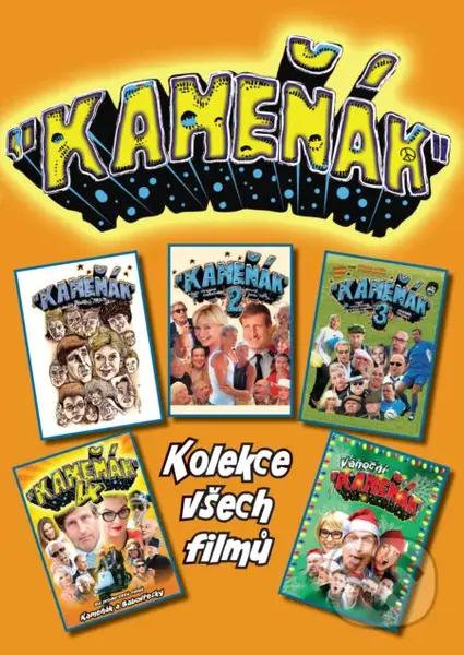 Kameňák kolekce 1-5. (5DVD) - film z kategorie Komedie