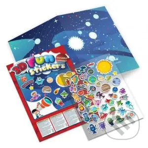 Tajomný vesmír s 3D nálepkami - kniha z kategorie Samolepky