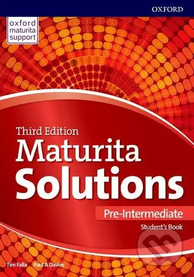 Maturita Solutions - Pre-Intermediate - Student's Book - kniha z kategorie Střední školy