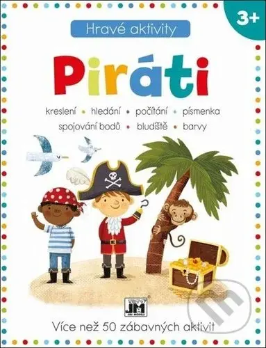 Piráti:  Hravé aktivity - kniha z kategorie Hlavolamy