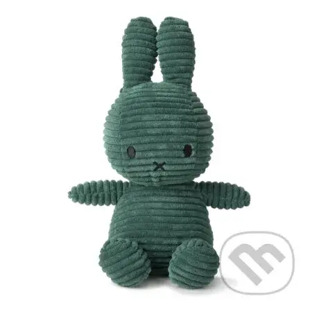 Miffy sediaca menčester tmavá zelená 23cm