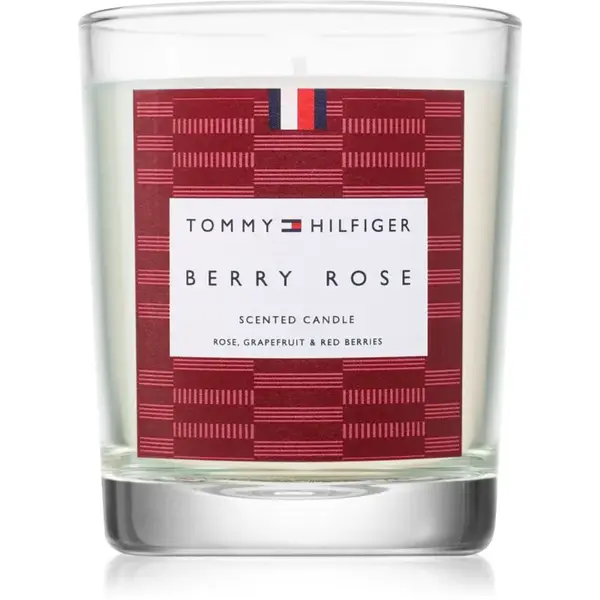 Tommy Hilfiger Home Collection Berry Rose svíčka 180 g