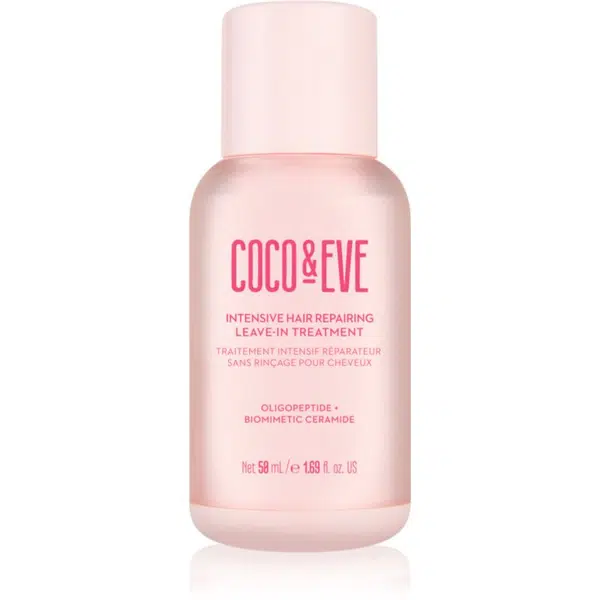 Coco & Eve Sweet Repair Intensive Hair Repairing Leave-in Treatment regenerační bezoplachový kondicionér pro poškozené a barvené vlasy 50 ml