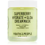Youth To The People Superberry Hydrate + Glow Dream Mask maska pro rozjasnění a hydrataci 59 ml
