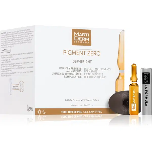 MartiDerm Pigment Zero DSP-BRIGHT depigmentační sérum s vitaminem C s vitamínem C 30x2 ml