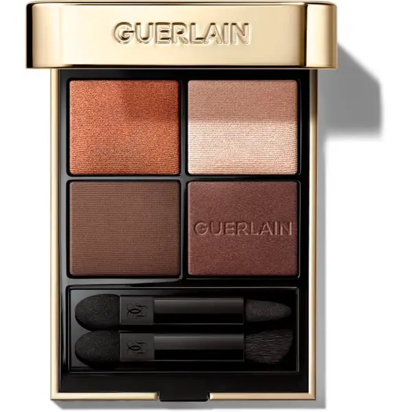GUERLAIN Ombres G paleta očních stínů odstín 910 Undressed Brown 6 g