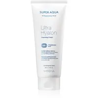 Missha Super Aqua 10 Hyaluronic Acid hydratační čisticí krém 200 ml
