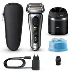 Braun Series 9 PRO+ 9567cc elektrický holicí strojek s čisticí a nabíjecí stanicí Silver 1 ks
