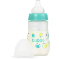 Baboo Anti-colic Feeding Bottle antikoliková lahev Lagoon Fiesta, 3 m+ 250 ml