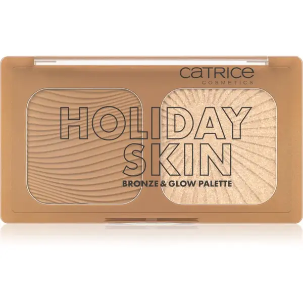 Catrice Holiday Skin rozjasňující a bronzující paletka 5,5 g