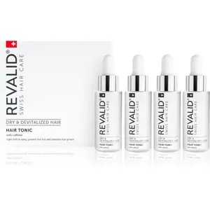 Revalid Hair Tonic energizující tonikum s kofeinem pro podporu růstu vlasů 4x30 ml