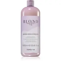 Inebrya BLONDesse Blonde Miracle Shampoo čisticí detoxikační šampon pro blond vlasy 1000 ml
