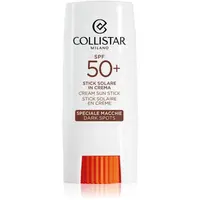 Collistar Sun Corrective Protection Cream Stick SPF 50+ opalovací krém v tyčince proti pigmentovým skvrnám 9 ml