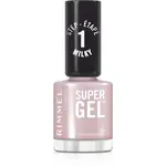Rimmel Super Gel gelový lak na nehty bez užití UV/LED lampy odstín 110 Cream & Blend 12 ml