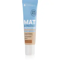 Bell Hypoallergenic Mat & Protect dlouhotrvající matující make-up SPF 25 odstín 08 Espresso 30 g