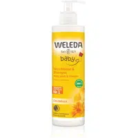 Weleda Baby šampon a mycí gel 2 v 1 pro děti Calendula officinalis 400 ml