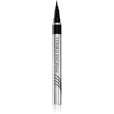 Physicians Formula Eye Booster™ Waterproof UltraFine tekuté oční linky s aktivními látkami pro růst řas voděodolné odstín Blackest Black 0.5 ml