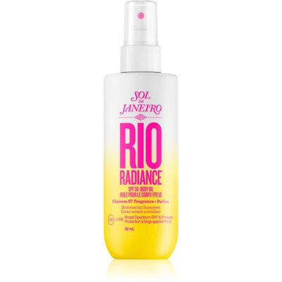 Sol de Janeiro Rio Radiance SPF 50 rozjasňující olej pro ochranu pokožky SPF 50 90 ml