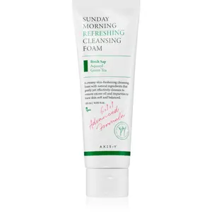 AXIS-Y 6+1+1 Advanced Formula Sunday Morning Refreshing Cleansing Foam hloubkově čisticí krémová pěna pro citlivou pleť 120 ml
