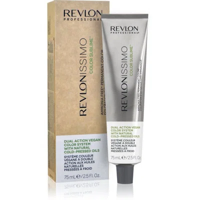 Revlon Professional Revlonissimo Color Sublime permanentní barva na vlasy bez silikonů odstín 10.21 75 ml