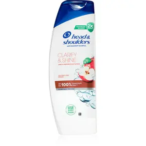 Head & Shoulders Clarify&Shine Apple Cider šampon proti lupům 400 ml