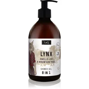 LaQ Lynx From Mountain svěží sprchový gel 8 v 1 500 ml