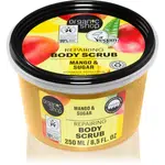 Organic Shop Mango & Sugar tělový peeling pro hedvábnou pokožku 250 ml