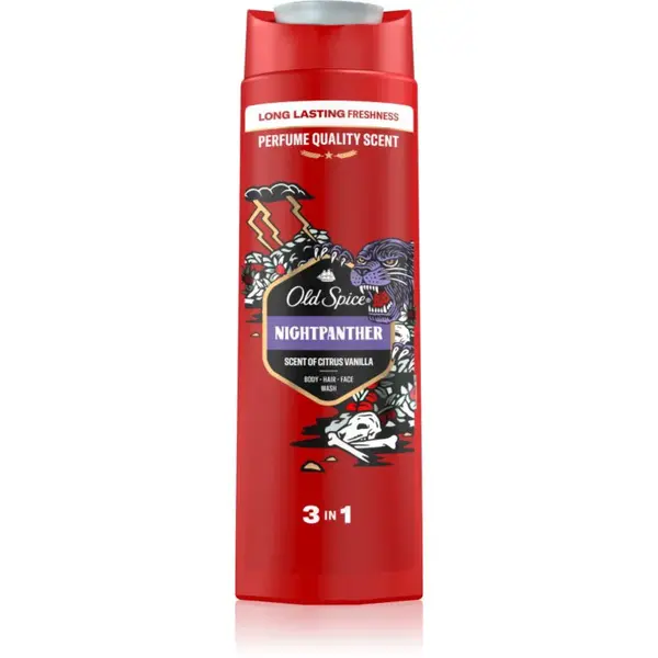 Old Spice Nightpanther sprchový gel 3 v 1 400 ml