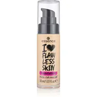 essence I LOVE FLAWLESS SKIN krycí make-up s matným efektem odstín 30 - Dark Porcelain 30 ml