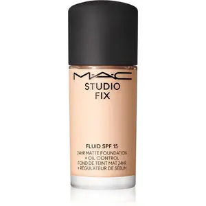 MAC Cosmetics Mini Studio Fix Fluid SPF 15 24HR Matte Foundation + Oil Control matující make-up SPF 15 odstín NW10 15 ml