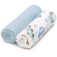 T-TOMI BIO Muslin Diapers látkové pleny Traffic 65x65 cm 2 ks