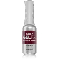 Orly Gelfx Gel gelový lak na nehty s použitím UV/LED lampy odstín Red Rock 9 ml