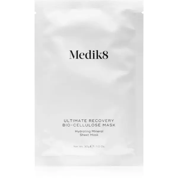 Medik8 Ultimate Recovery Bio-Cellulose Mask plátýnková maska s hydratačním a zklidňujícím účinkem 6 ks