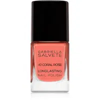 Gabriella Salvete Longlasting Enamel dlouhotrvající lak na nehty s vysokým leskem odstín 40 Coral Rose 11 ml