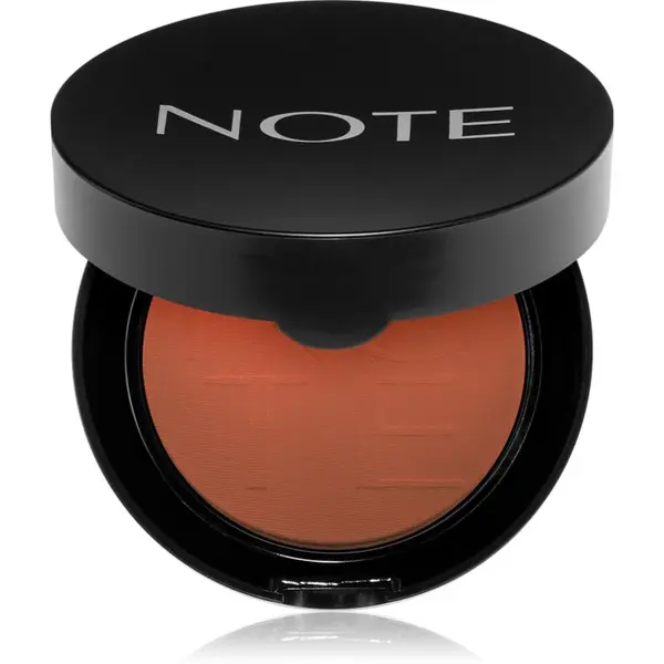 Note Cosmetique Luminous Silk pudrová tvářenka 07 Star Copper 5,5 g