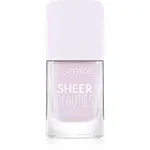 Catrice Sheer Beauties Nail Polish lak na nehty odstín 100 Lavender Whispers 10.5 ml