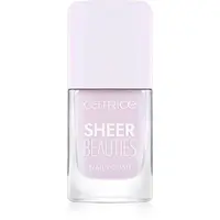 Catrice Sheer Beauties Nail Polish lak na nehty odstín 100 Lavender Whispers 10.5 ml