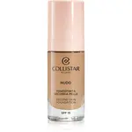 Collistar NUDO Second Skin Foundation SPF 15 rozjasňující hydratační make-up s vyhlazujícím efektem odstín 4N Sabbia 30 ml