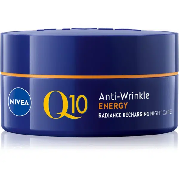 NIVEA Q10 Anti-Wrinkle Energy energizující noční krém proti vráskám 50 ml